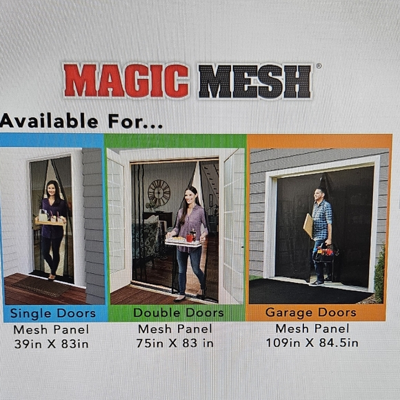 Magic Mesh Hands- Free Screen Door Deluxe - Picture 6 of 6